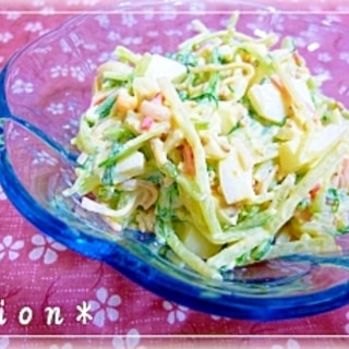 ちょっと和風＊水菜の梅ごまサラダ
